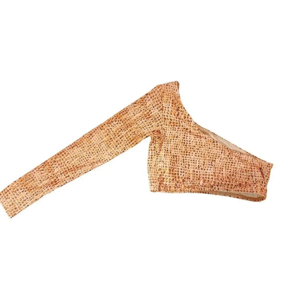 NWT $110 L*Space Cardi Rash Guard in Wild Bunch Size Medium - Picture 4 of 5